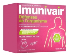 Belibair Imunivair Défenses de l'Organisme 30 Sticks Orodispersibles Belibair Imunivair Défenses de l'Organisme 30 Sticks Orodispersibles