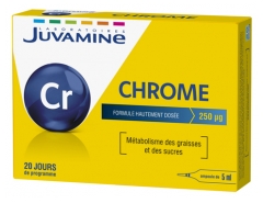 Juvamine Chromium 20 Phials Juvamine Chromium 20 Phials