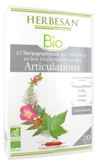 Herbesan Bio Complexe Harpagophytum Articulations 20 Ampoules de 15 ml Herbesan Bio Complexe Harpagophytum Articulations 20 Ampoules de 15 ml