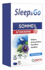 Ortis Sleep & Go Sommeil Action Rapide 24 Comprimés Ortis Sleep & Go Sommeil Action Rapide 24 Comprimés