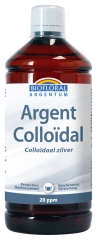 Biofloral Argentum Argent Colloïdal 20 ppm 1 L Biofloral Argentum Argent Colloïdal 20 ppm 1 L
