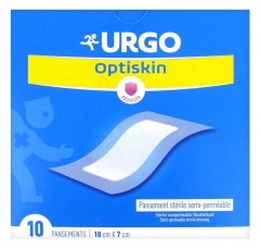 Urgo Optiskin Semi-Permeable Sterile Dressing 10 x 7cm 10 Dressings Urgo Optiskin Semi-Permeable Sterile Dressing 10 x 7cm 10 Dressings