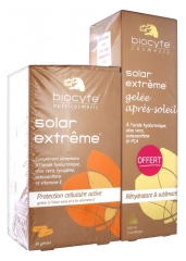 Biocyte Solar Extrême Lot de 2 x 40 Gélules + Gelée Après-Soleil 200 ml Offerte