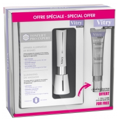 Vitry Toni'Lift Pro Expert Appareil Illuminateur de Regard + Fortif'Eye Soin Sublimateur de Regard 15 ml Offert Vitry Toni'Lift Pro Expert Appareil Illuminateur de Regard + Fortif'Eye Soin Sublimateur de Regard 15 ml Offert