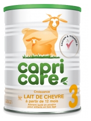 Capricare Lait de Chèvre 3 Dès 12 Mois 800 g Capricare Lait de Chèvre 3 Dès 12 Mois 800 g