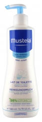 Mustela Peau Normale Lait de Toilette Visage et Siège 500 ml Mustela Peau Normale Lait de Toilette Visage et Siège 500 ml