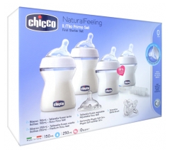 Chicco Natural Feeling First Starter Set 0 Mois et + Chicco Natural Feeling First Starter Set 0 Mois et +