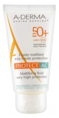 Aderma Protect AC Fluide Matifiant Très Haute Protection SPF 50+ 40 ml Aderma Protect AC Fluide Matifiant Très Haute Protection SPF 50+ 40 ml