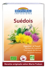 Biofloral Infusions Swedish Digestion and Transit 20 Bags Biofloral Infusions Swedish Digestion and Transit 20 Bags