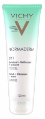 Vichy Normaderm 3in1 Scrub + Cleanser + Mask 125ml Vichy Normaderm 3in1 Scrub + Cleanser + Mask 125ml
