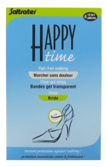 Happy Time Transparente Gel-Riemenpolster Happy Time Transparente Gel-Riemenpolster