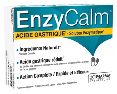 3C Pharma EnzyCalm Acide Gastrique 30 Gélules 3C Pharma EnzyCalm Acide Gastrique 30 Gélules