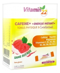 Ineldea Vitamin'22 Cafeine+ 14 Sticks Ineldea Vitamin'22 Cafeine+ 14 Sticks