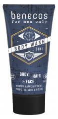 Benecos For Men Only Body Wash 3-in-1 Organic 200ml