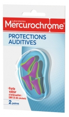 Mercurochrome Protections Auditives 2 Paires Mercurochrome Protections Auditives 2 Paires