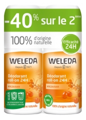 Weleda Déodorant Argousier Roll-on 24H Lot de 2 x 50 ml Weleda Déodorant Argousier Roll-on 24H Lot de 2 x 50 ml
