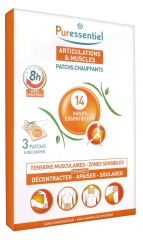 Puressentiel Articulations Patchs Chauffants aux 14 Huiles Essentielles 3 Patchs Puressentiel Articulations Patchs Chauffants aux 14 Huiles Essentielles 3 Patchs