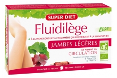 Super Diet Fluidilège Bio Jambes Légères 20 Ampoules Super Diet Fluidilège Bio Jambes Légères 20 Ampoules