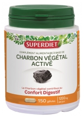 Super Diet Activated Coal Plant 150 Capsules Super Diet Activated Coal Plant 150 Capsules
