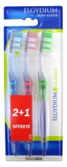 Elgydium Brosse à Dents Inter-Active Souple 2 Brosses à Dents + 1 Offerte Elgydium Brosse à Dents Inter-Active Souple 2 Brosses à Dents + 1 Offerte