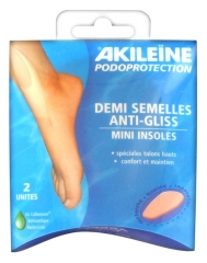 Akileïne Podoprotection Demi Semelles Anti-Gliss 2 Unités Akileïne Podoprotection Demi Semelles Anti-Gliss 2 Unités