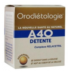Laboratoires Zannini Orodiétologie A40 Détente 40 Orogranules Laboratoires Zannini Orodiétologie A40 Détente 40 Orogranules