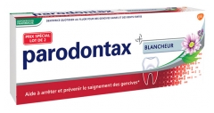 Parodontax Dentifrice au Fluor Blancheur Lot de 2 x 75 ml Parodontax Dentifrice au Fluor Blancheur Lot de 2 x 75 ml
