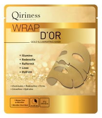 Qiriness Wrap d'Or Masque Microfibre Premium Qiriness Wrap d'Or Masque Microfibre Premium