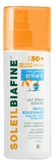 SoleilBiafine Lait Spray Solaire FPS 50+ Enfant 200 ml SoleilBiafine Lait Spray Solaire FPS 50+ Enfant 200 ml