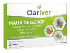 Cooper Clariver Maux de Gorge 20 Pastilles Cooper Clariver Maux de Gorge 20 Pastilles
