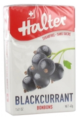 Halter Bonbons Sans Sucres Cassis 40 g Halter Bonbons Sans Sucres Cassis 40 g