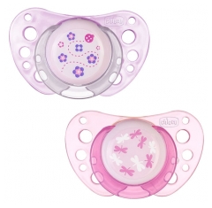 Chicco Physio Air 2 Chupetes Fisiológicos Ortodónticos de Silicona 0-6 Meses Chicco Physio Air 2 Chupetes Fisiológicos Ortodónticos de Silicona 0-6 Meses