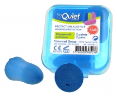 Visiomed SoHear Comfort Protection Auditive Mousse Soft 2 Paires Visiomed SoHear Comfort Protection Auditive Mousse Soft 2 Paires
