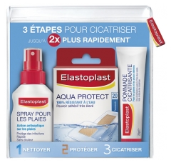 Elastoplast Trousse 3 Étapes pour Cicatriser Elastoplast Trousse 3 Étapes pour Cicatriser