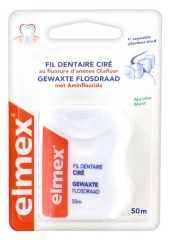 Elmex Fil Dentaire Ciré 50 m Elmex Fil Dentaire Ciré 50 m