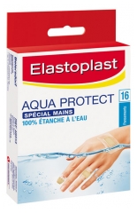 Elastoplast Aqua Protect Spécial Mains 16 Pansements Elastoplast Aqua Protect Spécial Mains 16 Pansements