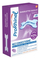 ProRhinel 30 Bandelettes Nasales Sensitive ProRhinel 30 Bandelettes Nasales Sensitive