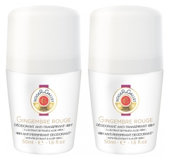 Roger & Gallet Anti-Transpirant Deodorant 48H Gingembre Rouge Packung 2 x 50 ml Roger & Gallet Anti-Transpirant Deodorant 48H Gingembre Rouge Packung 2 x 50 ml