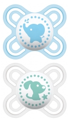 MAM 2 Sucettes Perfect Naissance Silicone 0-2 Mois MAM 2 Sucettes Perfect Naissance Silicone 0-2 Mois