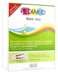 Pediakid Bébé Gaz 12 Sticks Pediakid Bébé Gaz 12 Sticks