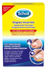 Scholl Eingewachsene Zehennägel Komplett Set Clip & Spray Scholl Eingewachsene Zehennägel Komplett Set Clip & Spray