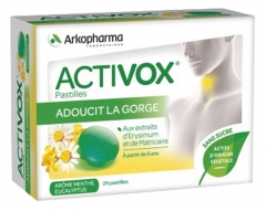 Arkopharma Activox Mint Eucalyptus Aroma 24 Lozenges Arkopharma Activox Mint Eucalyptus Aroma 24 Lozenges