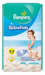 Pampers Spritzer 11 Einwegwindeln Größe 4-5 (9-15 kg) Pampers Spritzer 11 Einwegwindeln Größe 4-5 (9-15 kg)