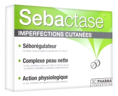 3C Pharma Sebactase 30 Comprimés 3C Pharma Sebactase 30 Comprimés