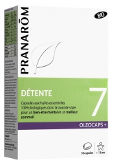 Pranarôm Oléocaps+ Organic 7 Relaxation 30 Capsules Pranarôm Oléocaps+ Organic 7 Relaxation 30 Capsules