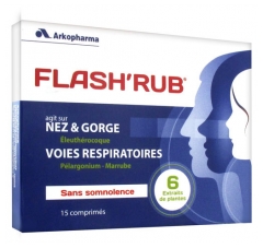 Arkopharma Flash'Rub 15 Tablets Arkopharma Flash'Rub 15 Tablets