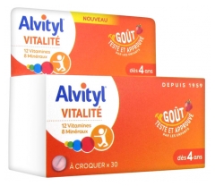 Alvityl Vitalité 30 Comprimés Alvityl Vitalité 30 Comprimés
