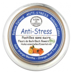 Elixirs & Co Anti-Stress Pastilles Sans Sucre 45 g Elixirs & Co Anti-Stress Pastilles Sans Sucre 45 g