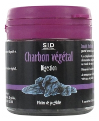 S.I.D Nutrition Digestion Vegetable Charcoal 30 Capsule