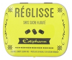 Estipharm Pastilles de Réglisse Sans Sucre Ajouté 14 g Estipharm Pastilles de Réglisse Sans Sucre Ajouté 14 g
